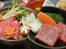 飛騨牛はステーキかすき焼き、お好きな食べ方で!