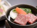 <A4等級>飛騨牛のステーキ★目の前の鉄板でお好みに焼いて召し上がれ!