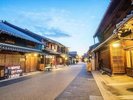 【川原町の古い町並み】岐阜城の城下町。