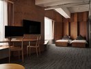 ライブラリースイート|ビジネスや長期滞在にも最適な、広々とした客室