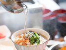 【朝食ビュッフェ】あたたかいお出汁をかけてお召し上がりください
