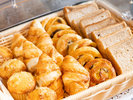 【朝食ビュッフェ】パンコーナー トースターでお好みの焼き加減でお召し上がりください