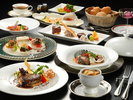 地元産のブランド牛「毬姫牛」のヒレステーキとアワビと八戸産魚介のコトリヤード