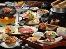 青森県産牛の石焼特別会席
