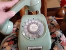 *客室の設え/大正ロマン、昭和レトロ感溢れる客室のダイヤル式受話器を体験。