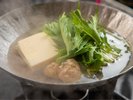 【朝食】優しいお味の鶏団子鍋で穏やかな朝を迎えませんか