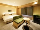 アクセシブルツイン29u 110p幅ベット2台・ユニバーサルデザインバスルーム