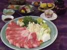松阪牛しゃぶしゃぶイメージ(2名様盛)