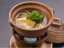鳥団子と南伊豆の地野菜のよせ鍋