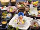 南伊豆の旬な食材をふんだんに使ったコース料理