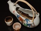 【ご夕食】岩魚の骨酒(別注料理)