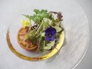 奈良県産完熟トマトのメスクランサラダ