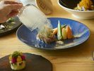 秋のディナー 大和牛 ほのかに漂うスモークの香り