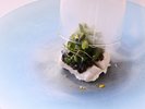 ~薫り~鱸のロースト 大和当帰葉