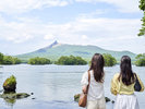 【北海道駒ケ岳】七飯町・森町・鹿部町の3町にまたがり、独特の山容をもつ北海道駒ケ岳。