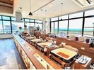 ◇日向灘オーシャンビューの朝食レストラン◇
