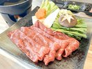 ◇6種の選べる晩ご飯◇牛しゃぶ御膳柔らかいお肉をしゃぶしゃぶでどうぞ。