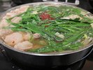 ◇6種の選べる晩ご飯◇もつ鍋コースもつ鍋・〆のちゃんぽん麺または雑炊が付きます。
