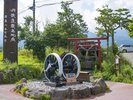 【観光施設・JR鉄道最高地点】小海線を走っていたSLの車輪が御身体の鉄道神社があります