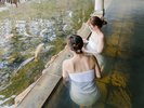 冬の寒さを忘れさせてくれる、雫石高倉温泉の温もり。美しい景色とともに心もほぐれます