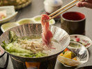 浜名湖そだちのしゃぶしゃぶ(料理一例)