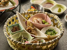 籠盛り(料理一例)