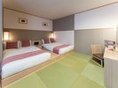 恋愛成就の部屋【禁煙】:ピンクの色調がかわいらしい、館内で一番ゆったりとしたお部屋です