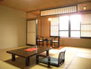 *お部屋一例。ゆったりとお寛ぎいただける空間。畳に足を伸ばしてのんびりと♪