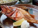 〜ご夕食イメージ〜キンキの塩焼き 人気の高級魚キンキ