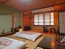 〜客室イメージ〜12.5畳+板の間(B・T付) 2〜3名様推奨。広々とした純和風のお部屋。
