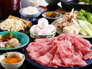 【国産黒毛和牛すき焼き】