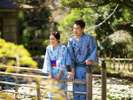 ゆったりと時が流れる。風情溢れる『日本庭園』を散策いただけます