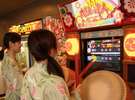 ♪太鼓の達人♪で盛り上がれますよ(ゲームコーナー)