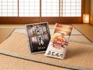 老舗日本香堂コラボのお香(梅・藤・桜)と大丸別荘オリジナル入浴剤付きのじゃらん限定商品です