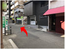 ◇東口◇Aすぎもと医院の方向へ行きます。