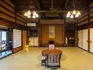 温泉内風呂付 古民家風離れ「竹亭(ちくてい)」足腰の悪い方やグループ様におすすめです。