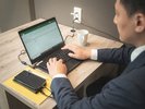 静かな空間で仕事や勉強が捗ります ※使用感イメージ