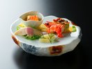 会席 前菜 一例