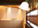 館内のお花