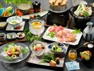 【かがりや会席〜大和の恵〜(夏)】奈良名産の大和三大肉を一度に味わう会席