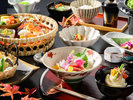 【大和会席〜古都の彩〜(秋)】秋鮭や土瓶蒸しなど、ならではで彩るお食事