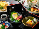 【旬彩御膳(冬)】季節味わう程よいボリューム感のお食事です。