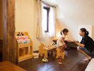 【しかまろくんルーム】お子様と一緒に楽しめる仕掛けやおもちゃがいろいろ