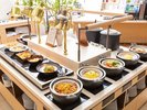 朝食ビュッフェ