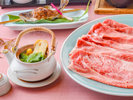近江牛と旬の松茸の土瓶蒸し