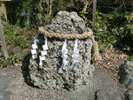 さざれ石(金毘羅神社)
