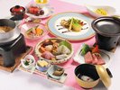 ■伊予の鯛釜めしと旬の味覚会席