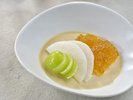 【夕食コース共通(2026秋)/ホテル棟レストラン】ほうじ茶プリン