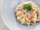 【夕食コース共通(2026秋)/ホテル棟レストラン】茸とパルメジャーノチーズの炊き込みごはん