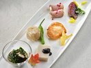 【夕食コース共通(2026秋)/ホテル棟レストラン】前菜